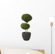 Double Ball-privet Modern Pot Wall Decal