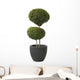Double Ball-privet Modern Pot Wall Decal