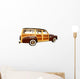 40s Era Woody Station Wagon Wall Decal