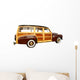 40s Era Woody Station Wagon Wall Decal