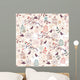Birds Pattern Wall Decal