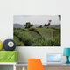 Rice Terraces with Hut Wall Decal