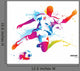 Soccer Player Kicks the Ball Wall Decal