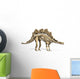 Stegosaurus Skeleton Wall Decal