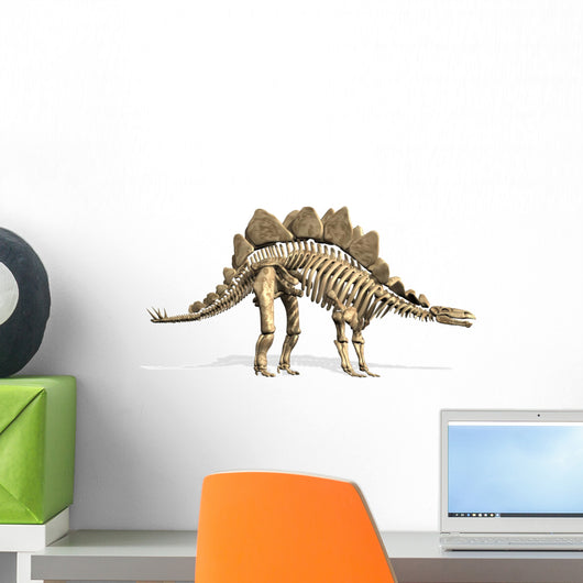 Stegosaurus Skeleton Wall Decal
