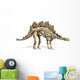 Stegosaurus Skeleton Wall Decal