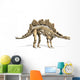 Stegosaurus Skeleton Wall Decal