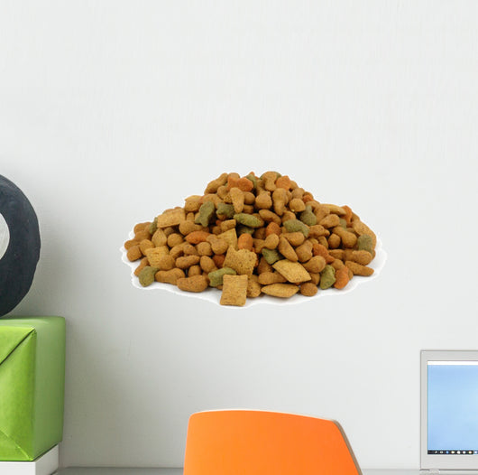 Cat Dried Food Wall Decal
