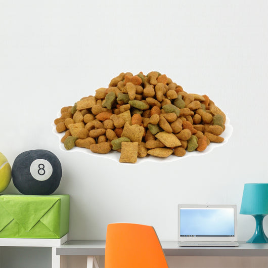 Cat Dried Food Wall Decal