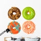 Awesome Colored Donut Wall Decal