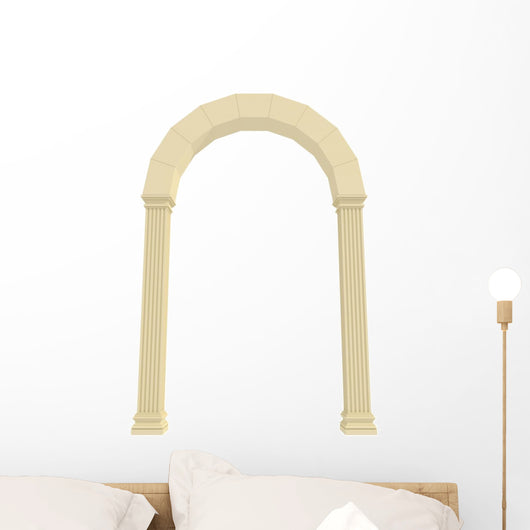 Marble Arch Illustration Wall Decal