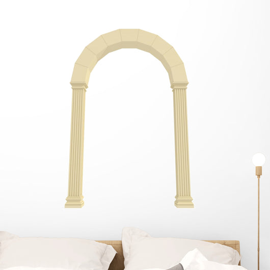 Marble Arch Illustration Wall Decal