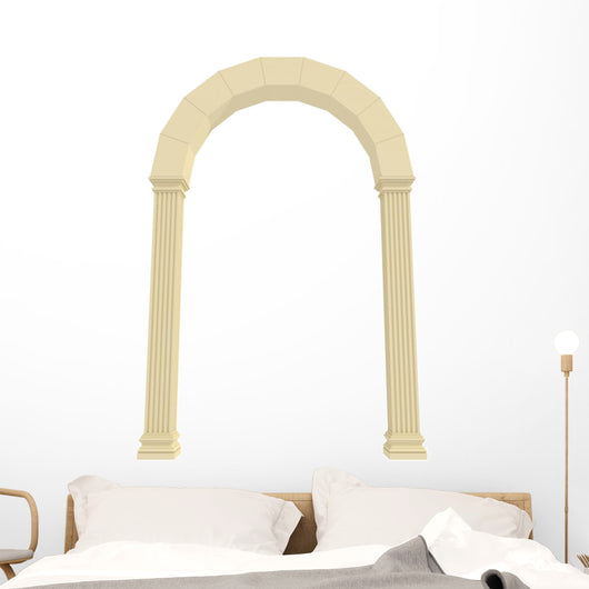 Marble Arch Illustration Wall Decal