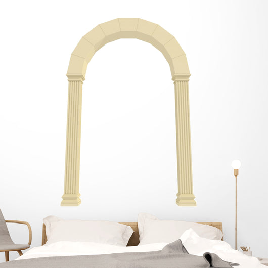 Marble Arch Illustration Wall Decal