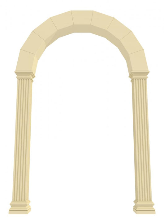 Marble Arch Illustration Wall Decal