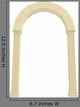 Marble Arch Illustration Wall Decal