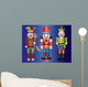 Christmas Nutcrackers Wall Mural
