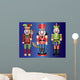 Christmas Nutcrackers Wall Mural