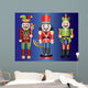 Christmas Nutcrackers Wall Mural