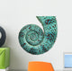Close-up of Panther Chameleon Nosy Be tail, Furcifer pardalis Wall Decal