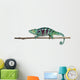 Panther Chameleon Walking Along Stick Wall Decal