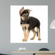 German Shepherd Puppy Standing Wall Decal