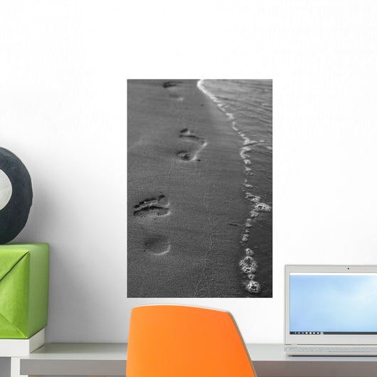 Footprints Bn Wall Decal