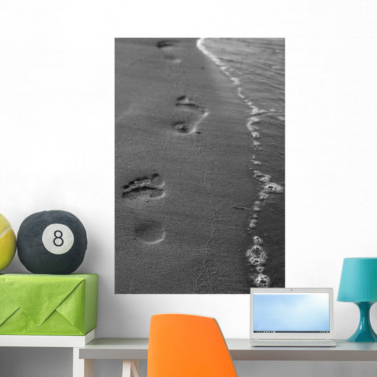 Footprints Bn Wall Decal