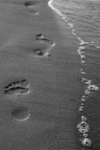 Footprints Bn Wall Decal