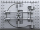 Bank door, view front Wall Mural