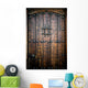 Ancient wooden door Wall Mural