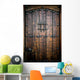 Ancient wooden door Wall Mural