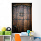Ancient wooden door Wall Mural