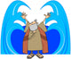 Moses Parting Waters Wall Mural