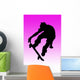 The Skateboard Rider Wall Mural