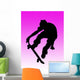 The Skateboard Rider Wall Mural