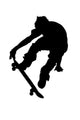 The Skateboard Rider Wall Decal