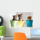 Funny kittens Wall Mural