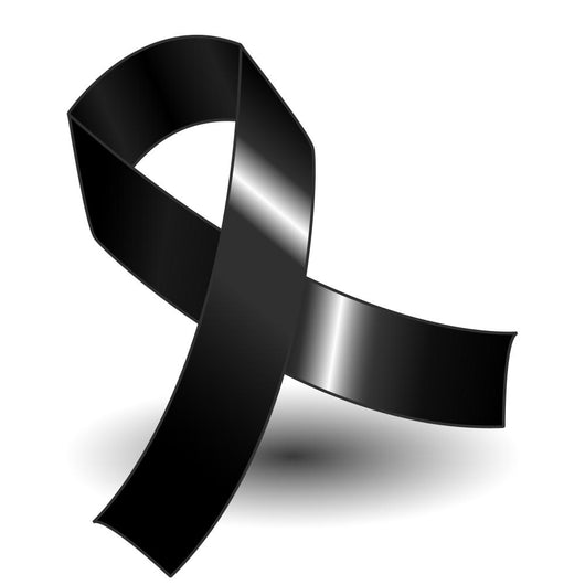 Black Awareness Ribbon and