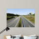 Empty Highway Panoramic Scene