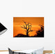 African Sunset 2 Wall Decal