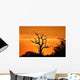 African Sunset 2 Wall Decal
