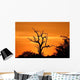 African Sunset 2 Wall Decal
