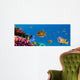 Underwater Panorama With Turtle Wall Mural