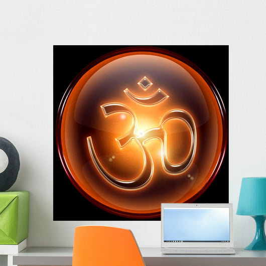Om Symbol icon Wall Mural