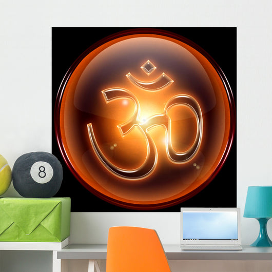 Om Symbol icon Wall Mural