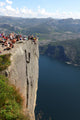 Preikestolen Rock Cliff Fjord