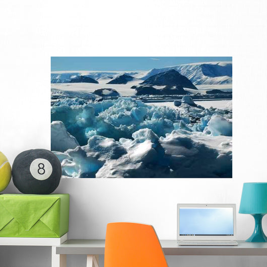 World Ice Wall Decal