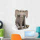 Elephante Cartoon Sit Pose