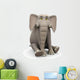 Elephante Cartoon Sit Pose